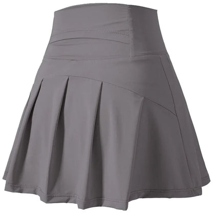 Women’s High Waist Sports Skirt Quick Dry Fitness Yoga Running Tennis Golf Wear