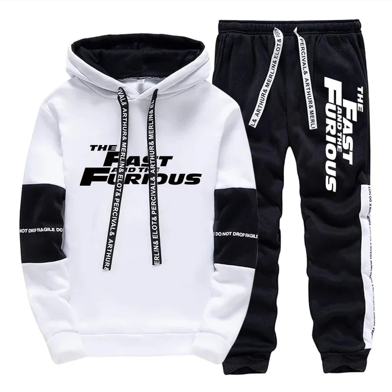 Men’s Hooded Sweatshirt – Casual Long Sleeve Sportswear for Autumn & Winter