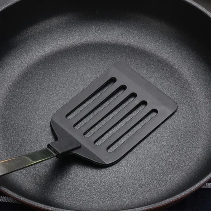 Stainless Steel Turners Kitchen Tools  Nylon Handle  Spatula  Fried Shovel Egg Fish Frying Pan