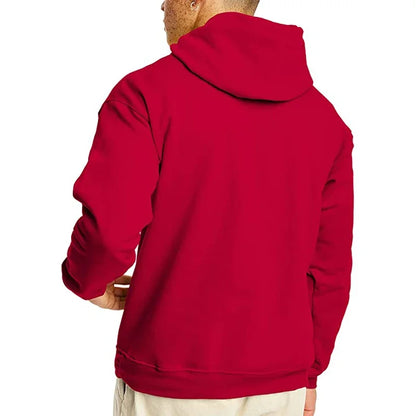 Oversized Casual Hoodie – Unisex Solid Color Sweatshirt for Men & Women