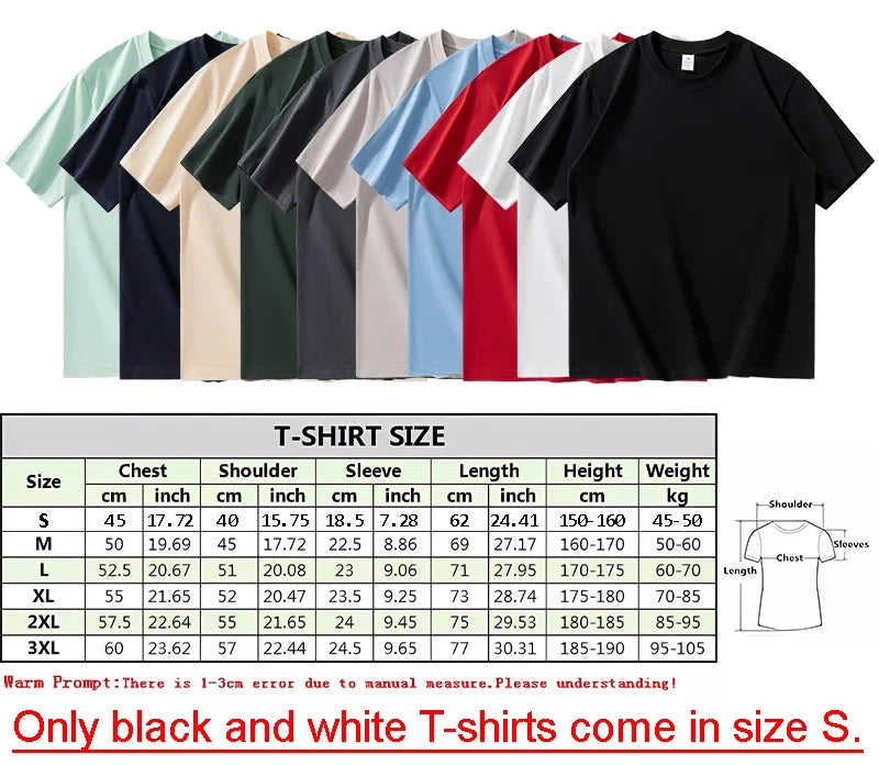 Custom Cotton Printed T-Shirt Unisex Short Sleeve O Neck Streetwear Top