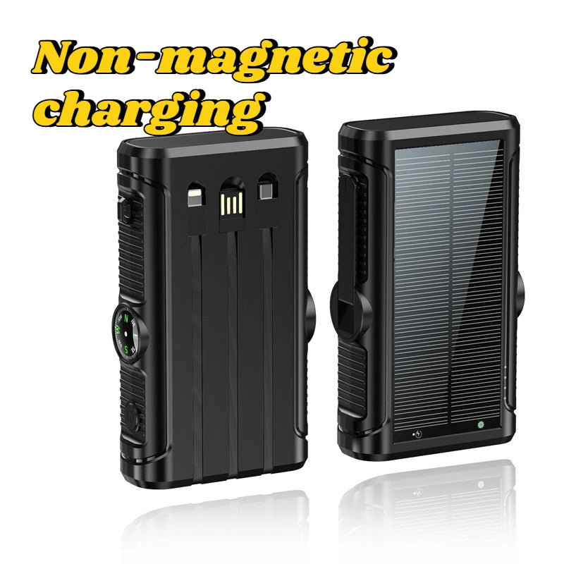 2025 NEW Solar Power Bank 20000mAh 22.5W Magnetic Wireless Powerbank