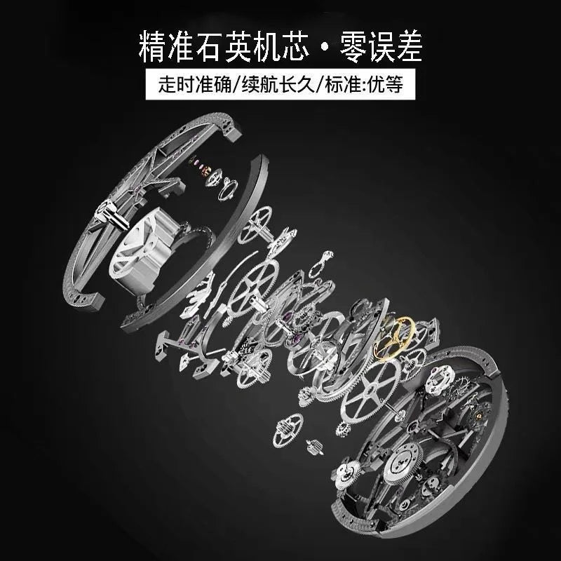 Top Brand Man Wristwatch Luxury Business Waterproof Men Watch For Men Quartz Clock Leather Men's Watches reloj+Box Men's Gift