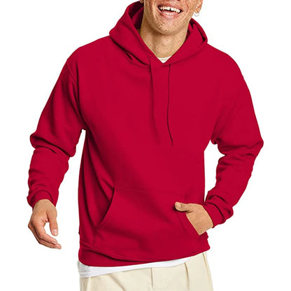 Oversized Casual Hoodie – Unisex Solid Color Sweatshirt for Men & Women