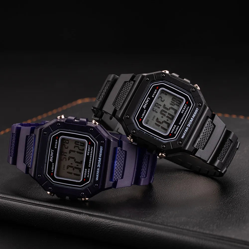 2025 Digital Watches For Men Sports Waterproof Bracelet Clock Gold Electronice LED Wristwatch Women Casucal montre homme relogio