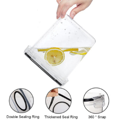 Cereal Containers Storage Set of 2/3/4（2.5L 84oz）