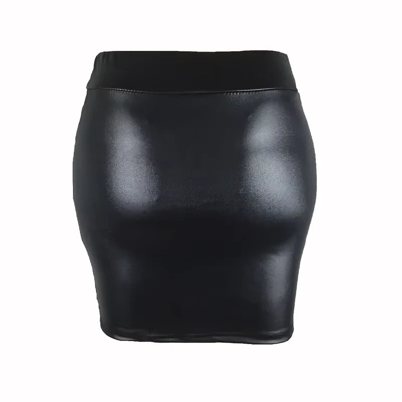 Women’s High Waist Bodycon Mini Skirt Slim Fit Vintage Clubwear and Office Wear