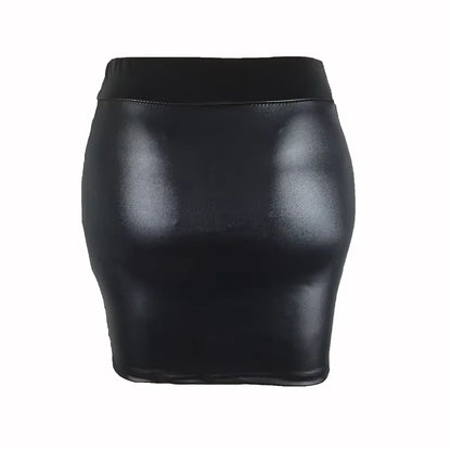 Women’s High Waist Bodycon Mini Skirt Slim Fit Vintage Clubwear and Office Wear