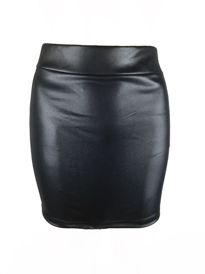 Women’s High Waist Bodycon Mini Skirt Slim Fit Vintage Clubwear and Office Wear