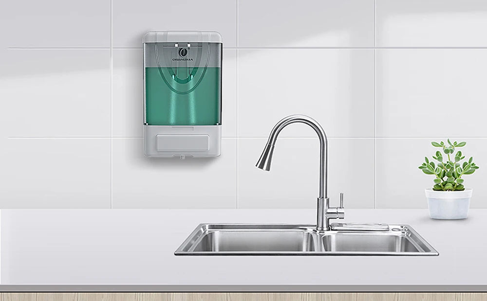 Hand Dispenser Soap for Wall Liquid Soap Bottle Hand Gel Sanitizer Dispenser for Bathroom Kitchen Accessories