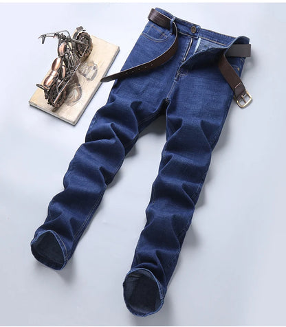 Men’s Stretch Slim Fit Jeans – Comfortable Business Casual Denim Pants