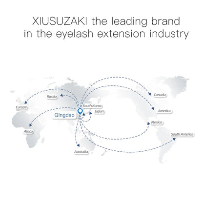 XIUSUZAKI W Shaped Bloom 2D 3D 4D 5D 6D 7D 8D Automatic Flowering Premade Fans Eyelashes Extensions Natural yy Individual Lashes