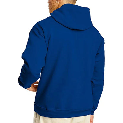 Oversized Casual Hoodie – Unisex Solid Color Sweatshirt for Men & Women
