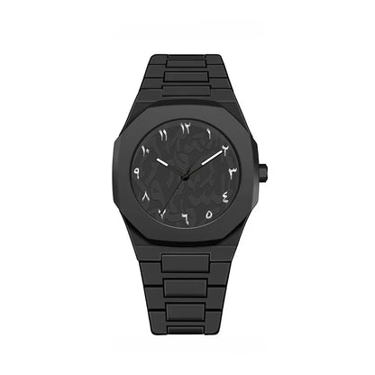 Middle Eastern popular sports watches for men and women dopamine quartz watches niche fashion waterproof stainless steel