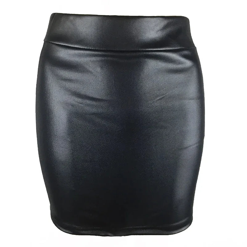 Women’s High Waist Bodycon Mini Skirt Slim Fit Vintage Clubwear and Office Wear