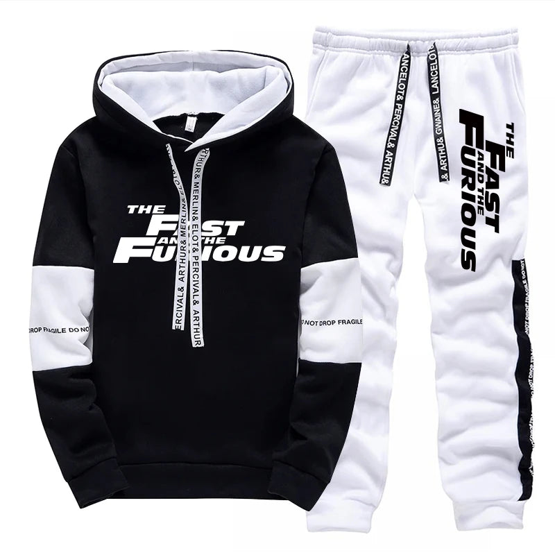 Men’s Hooded Sweatshirt – Casual Long Sleeve Sportswear for Autumn & Winter