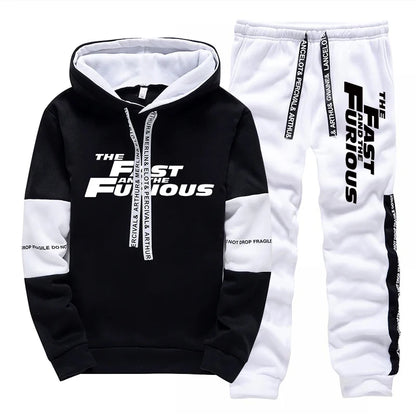 Men’s Hooded Sweatshirt – Casual Long Sleeve Sportswear for Autumn & Winter