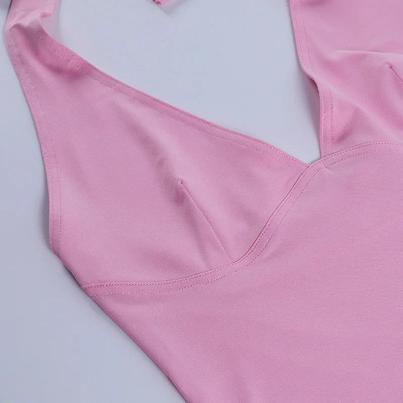 Women’s Off Shoulder Crop Top – Sleeveless Club Party Summer Outfit